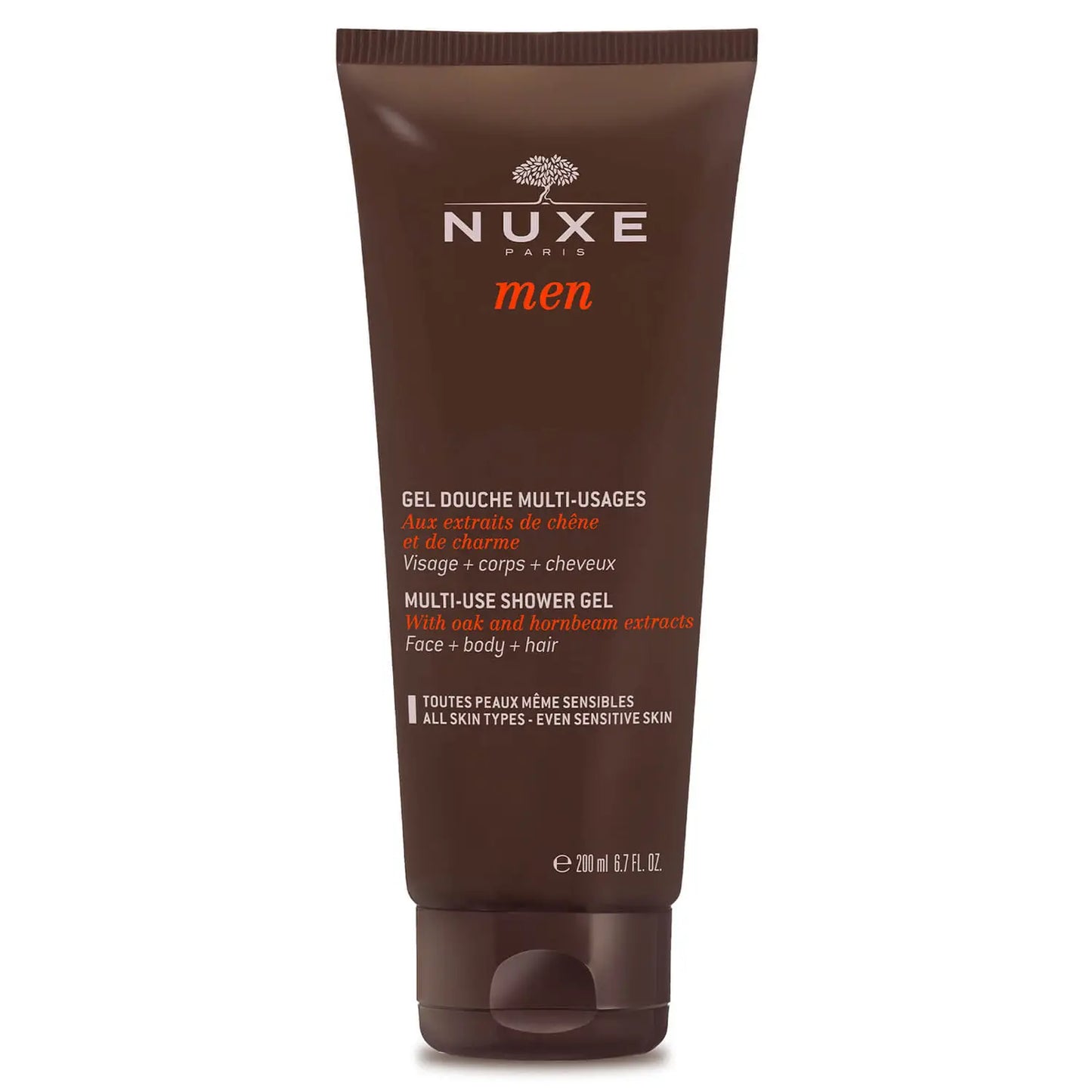 Gel doccia multi-uso, NUXE Men 200 ml