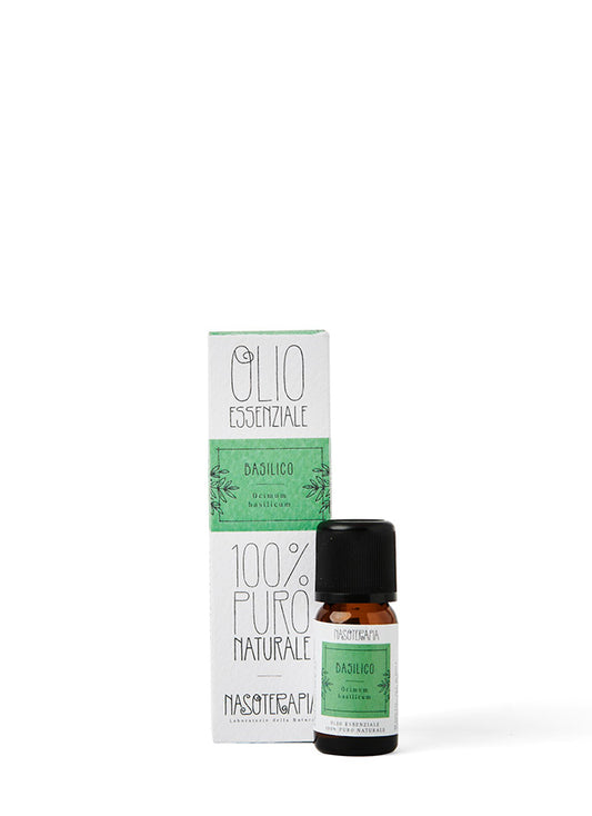 Nasoterapia Basilico Olio Essenziale 10 ml