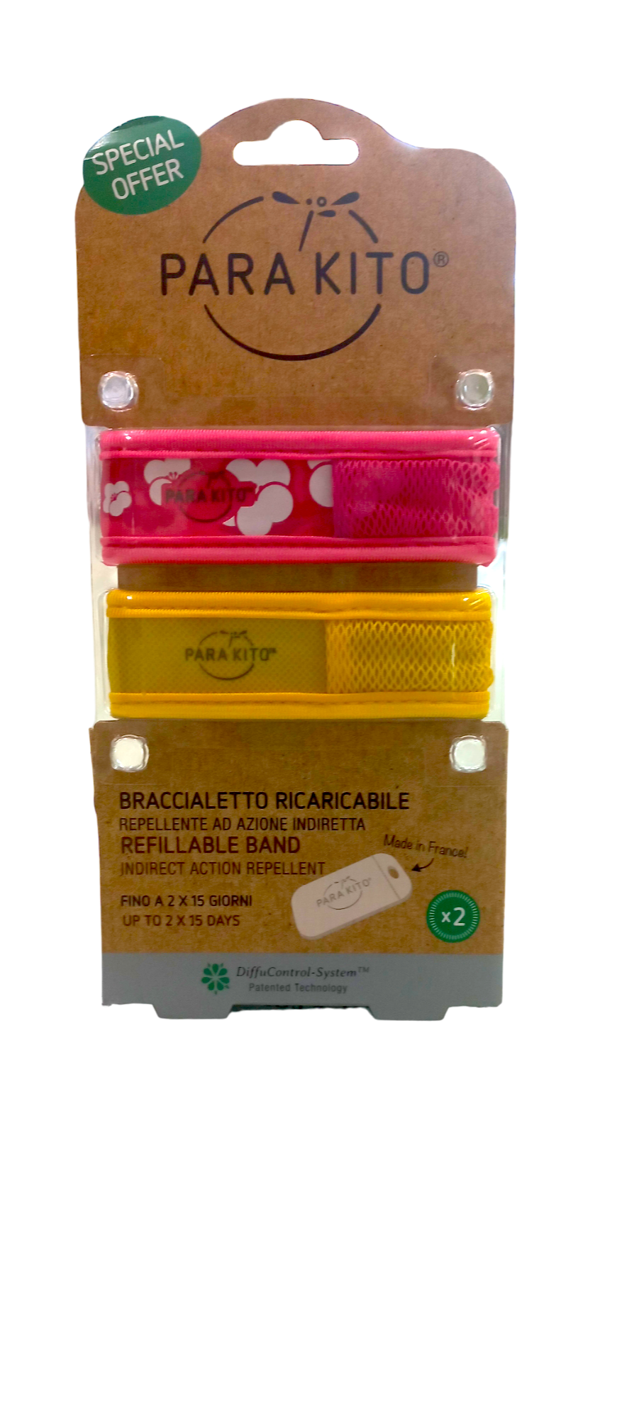 Parakito braccialetto adulto kit 2 pz