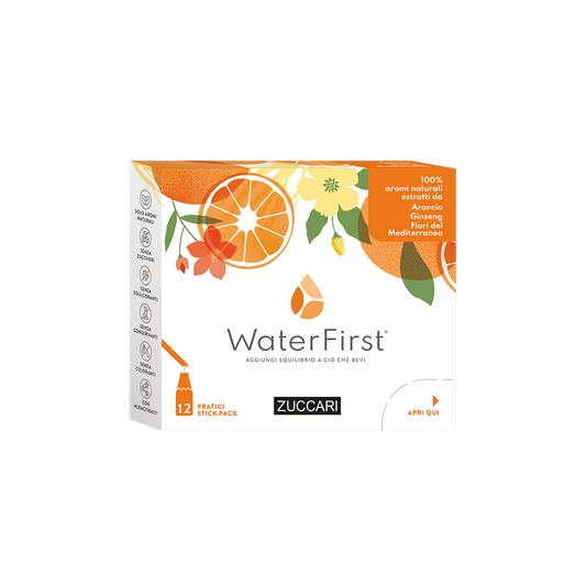 WaterFirst Arancio Ginseng Fiori del Mediterraneo