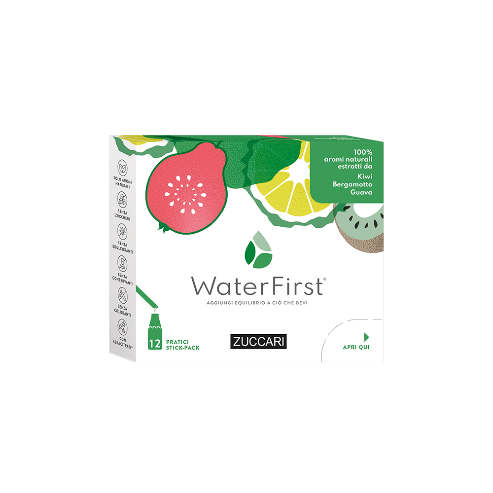 WaterFirst Kiwi Bergamotto Guava