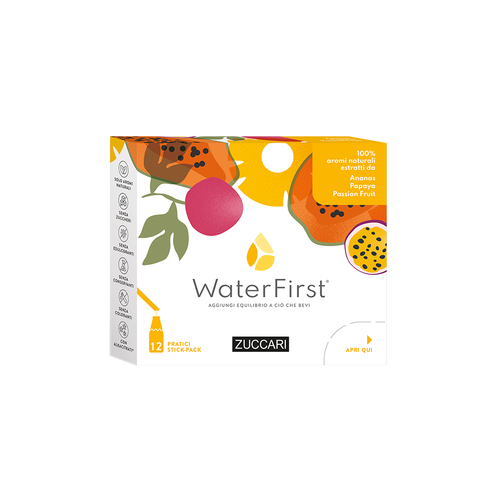 WaterFirst Ananas Papaya Passion Fruit