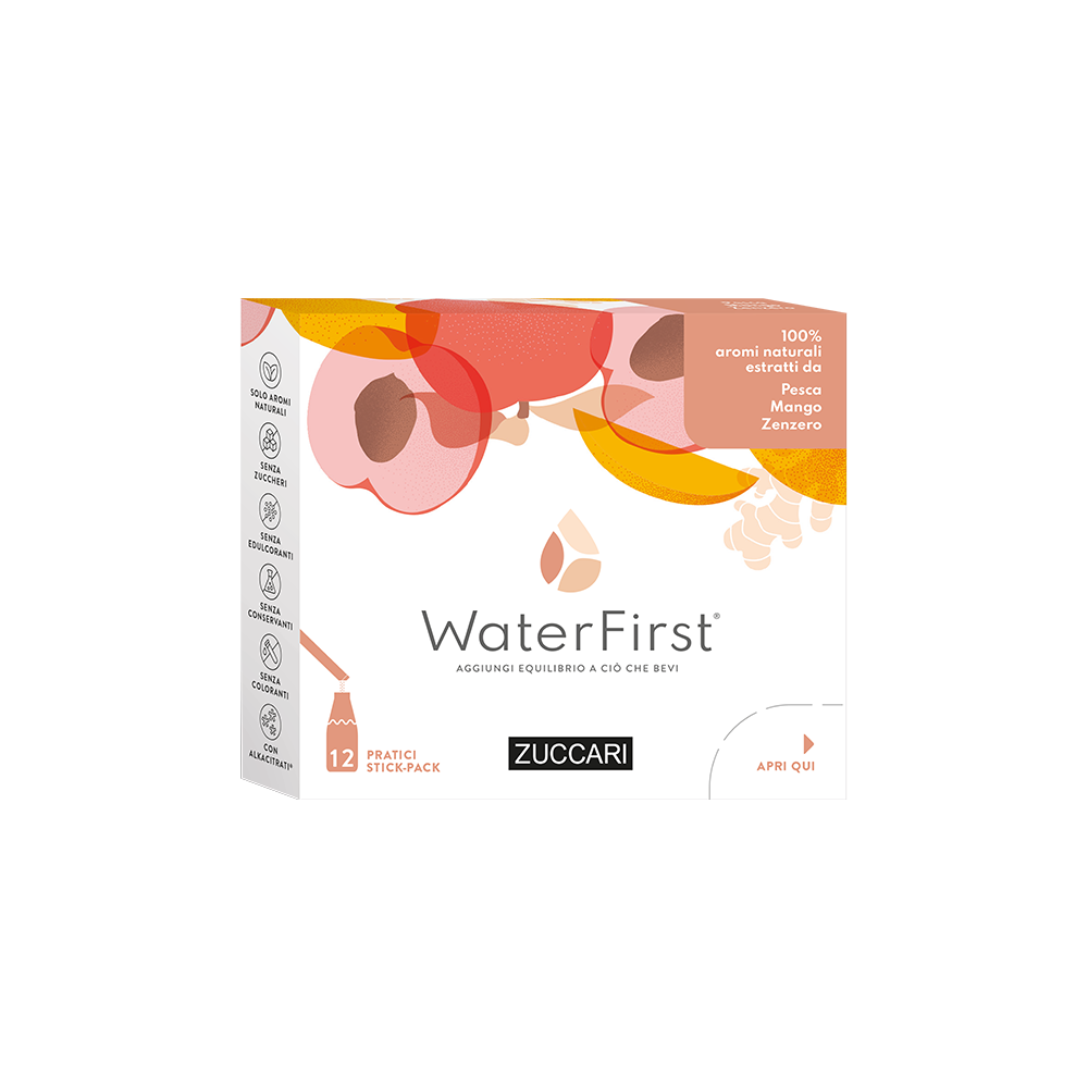 WaterFirst Pesca Mango Zenzero