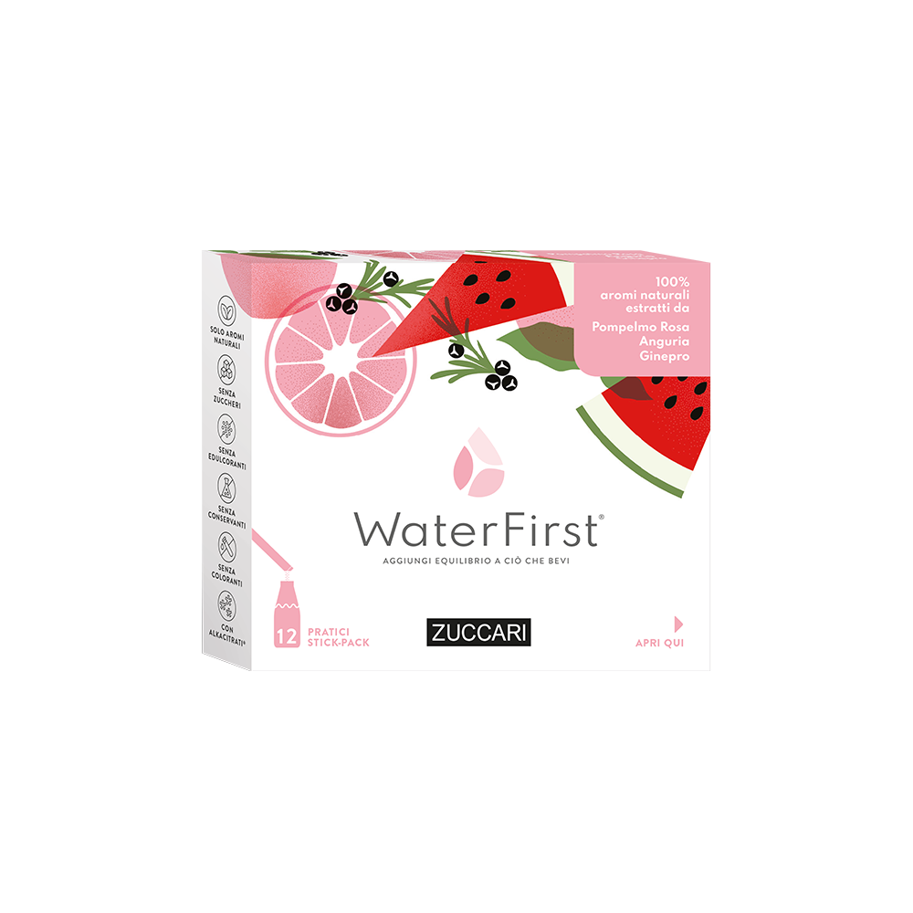 WaterFirst Pompelmo, Anguria e Ginepro