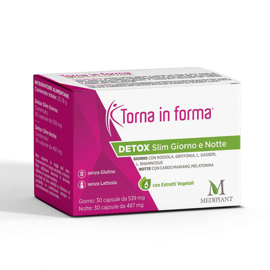 TORNA IN FORMA DETOX SLIM GIORNO E NOTTE