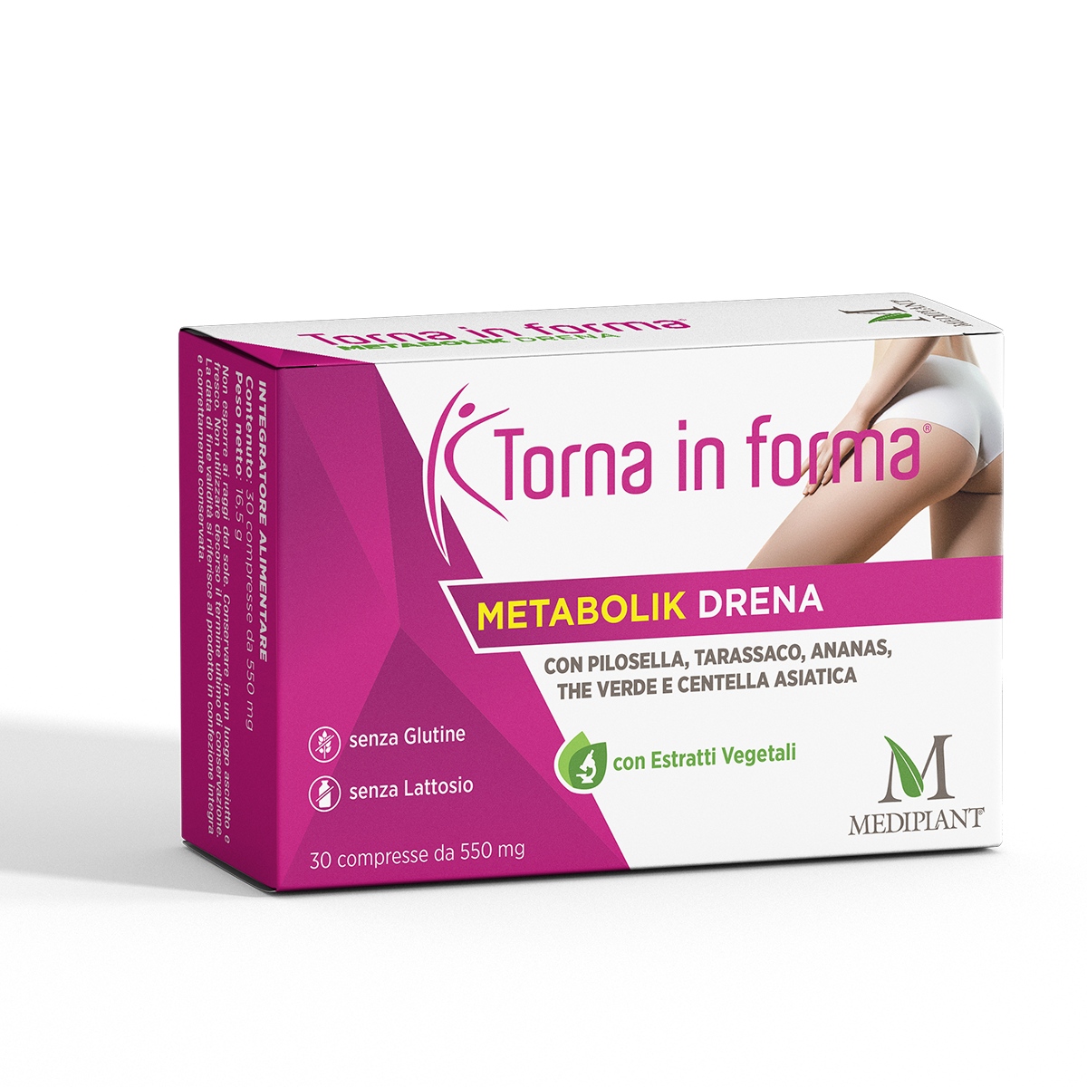 TORNA IN FORMA METABOLIK DRENA