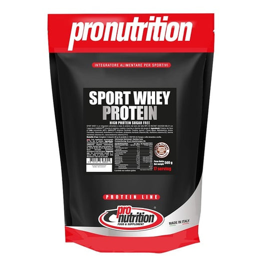 Sport Whey Protein 500g ProNutrition gusto Doppio Cioccolato