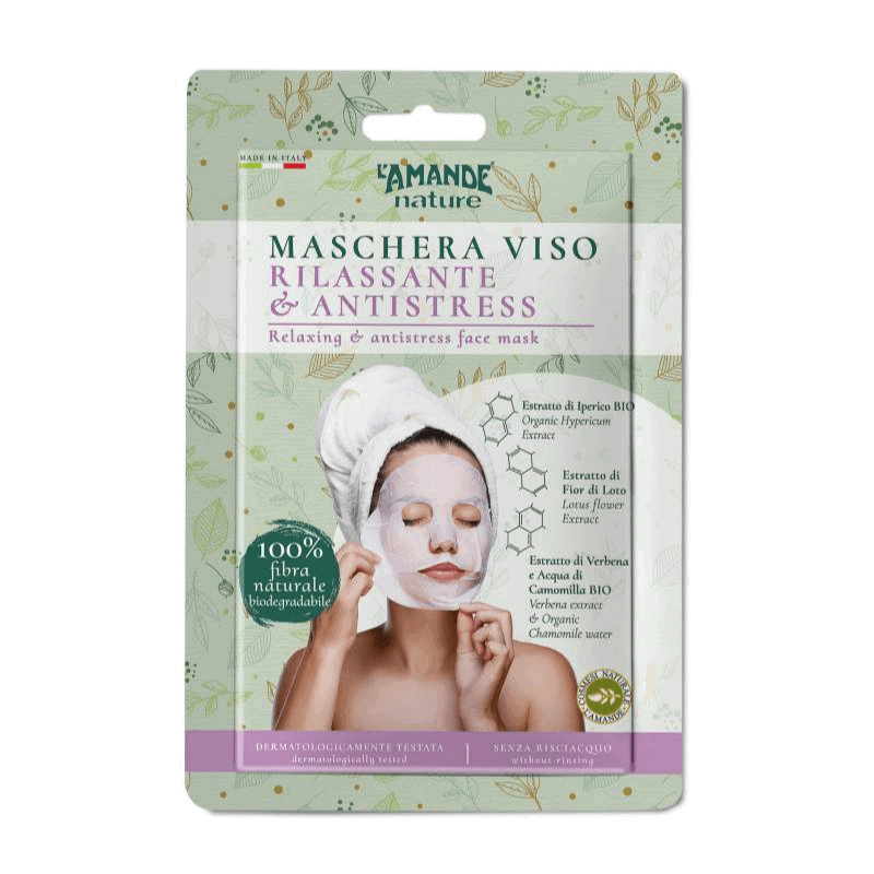 Maschera Viso Rilassante Antistress