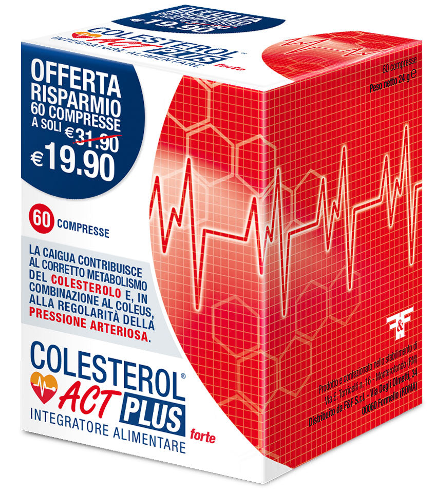 COLESTEROL ACT PLUS FORTE - 60 compresse