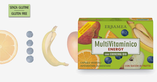 Multivitaminico Energy con Coenzima Q10 - Capsule vegetali