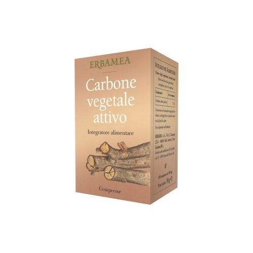 ERBAMEA - CARBONE VEGETALE ATTIVO 100 COMPRESSE