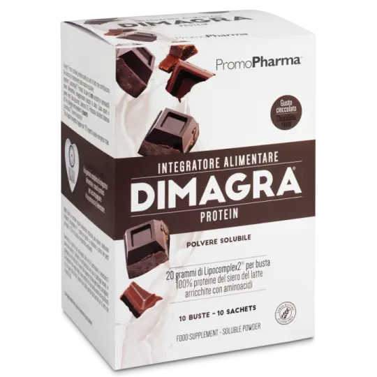 Dimagra Protein Cioccolato 10 bustine