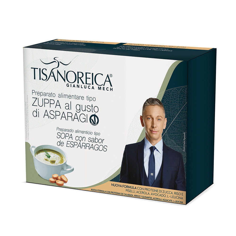 Tisanoreica Zuppa Vegan al gusto Asparagi (4x34g)