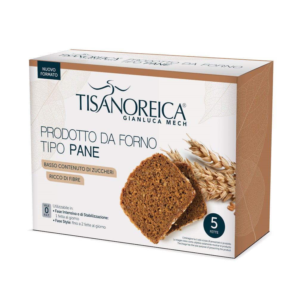 Tisanoreica Prodotto da forno tipo pane (5x50gr)