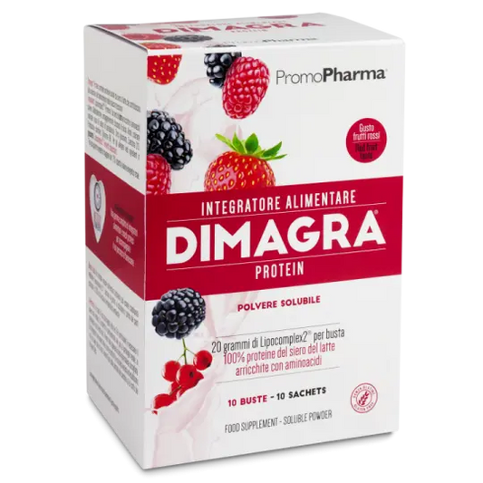 Dimagra Protein Red fruit 10 buste