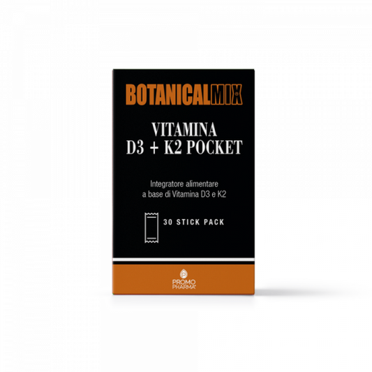 Botanical Mix® Vitamina D3 + K2 Pocket