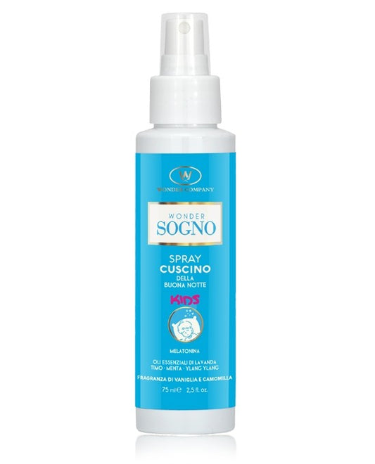 Wonder Sogno Kids, Spray Per Cuscino Con Melatonina Con Formula Specifica Per Bambini